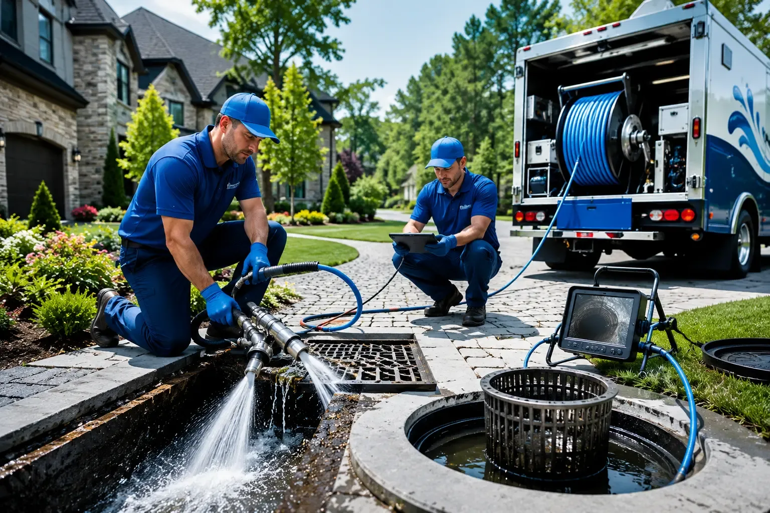 Local outdoor drain cleaning professionals in Geneva, MN