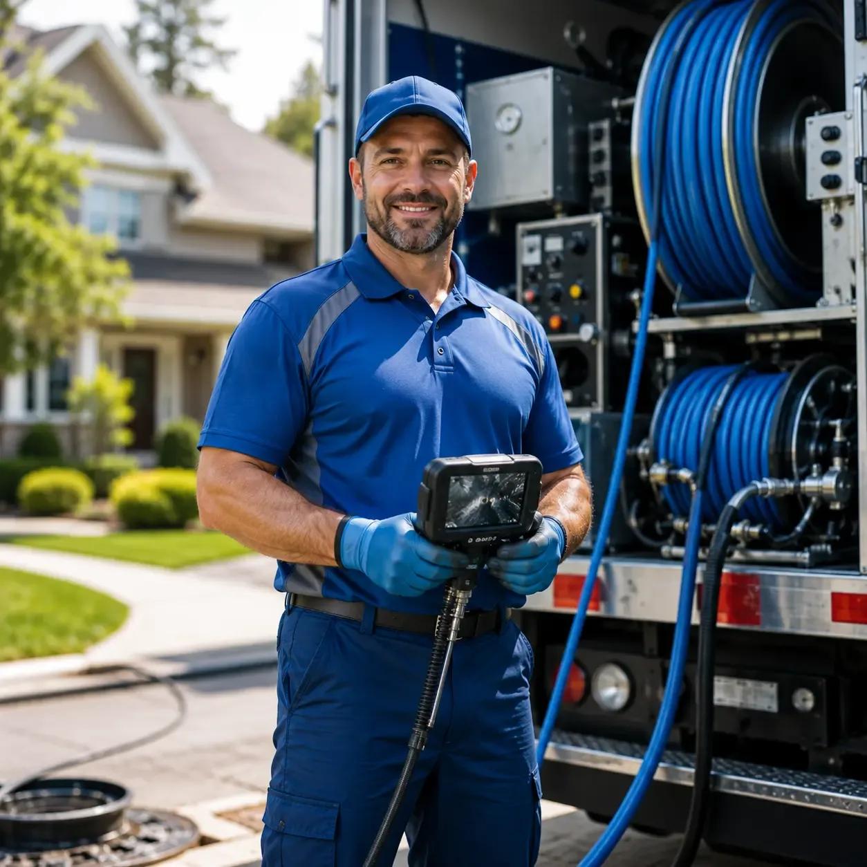 Local outdoor drain cleaning specialists in Geneva, MN